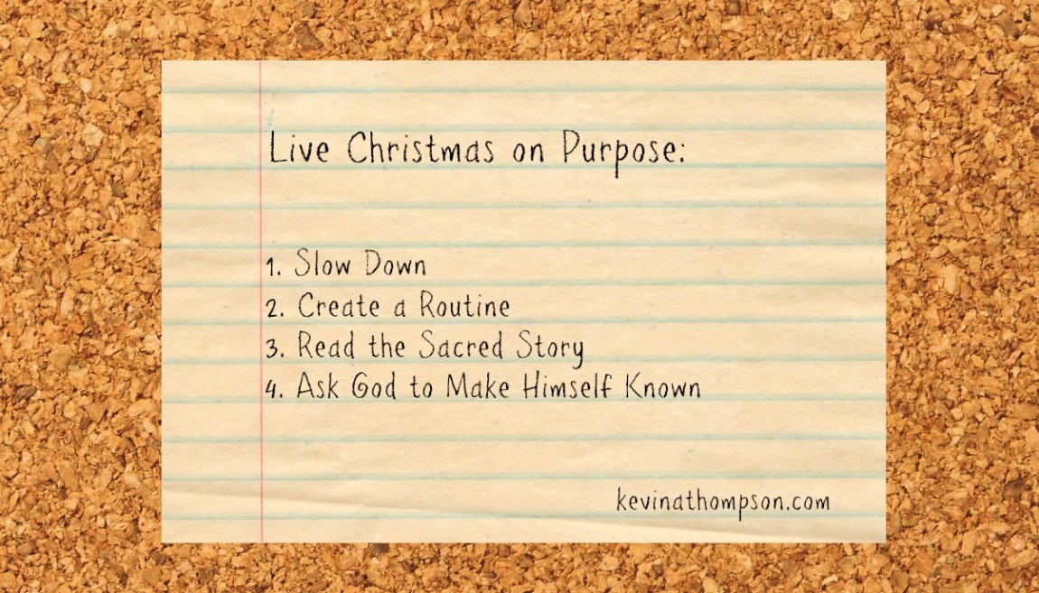Live Christmas on Purpose