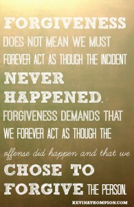 FORGIVENESS