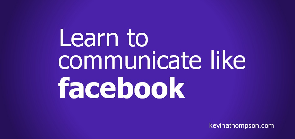 Learn to Communicate Like Facebook