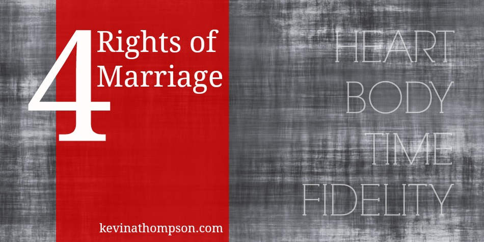 Four Rights of Marriage