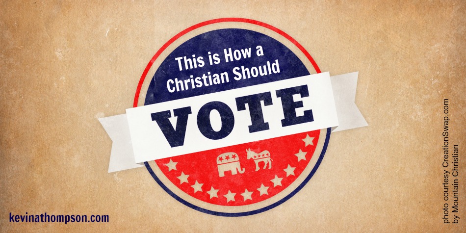 This Is How a Christian Should Vote