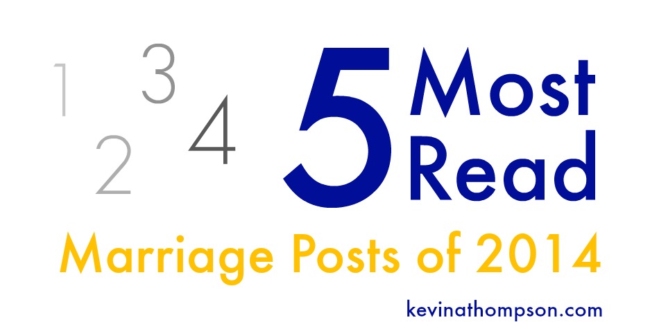 Marriage: Five Most Read Posts of 2014