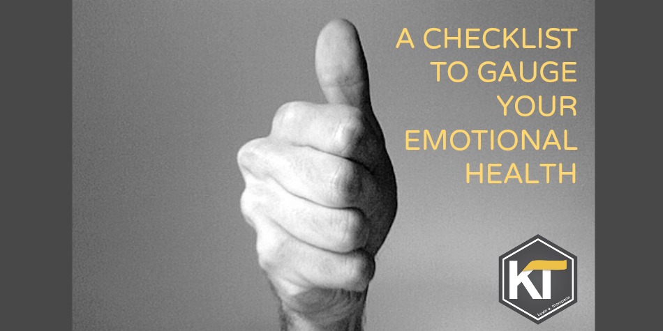 A Checklist to Gauge Your Emotional Health