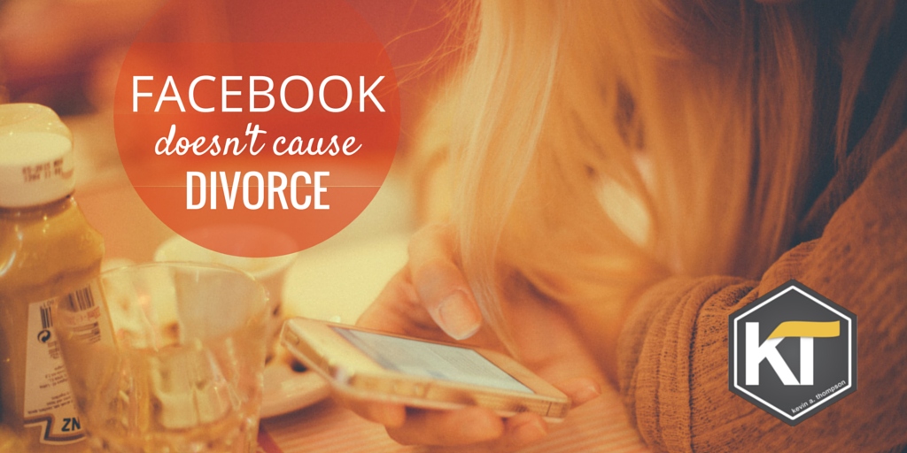 Facebook Doesn’t Cause Divorce